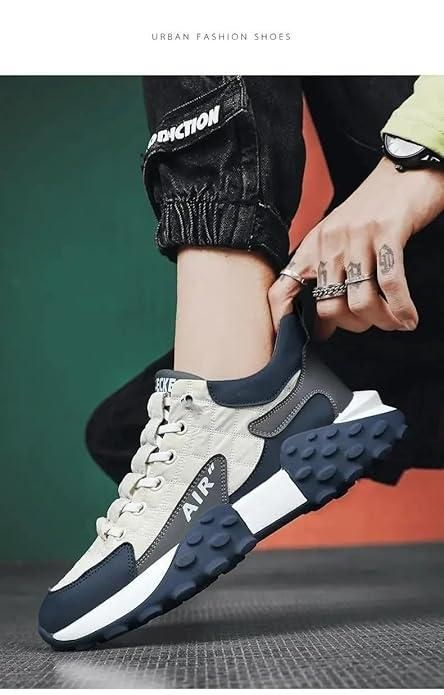 Men's Korean Style High Top Fashion Casual Shoes (Boots) — Premium…