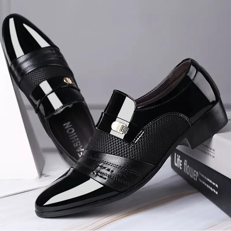Men's Stylish Synthetic Formal Shoes — Premium Luxury Collection |…