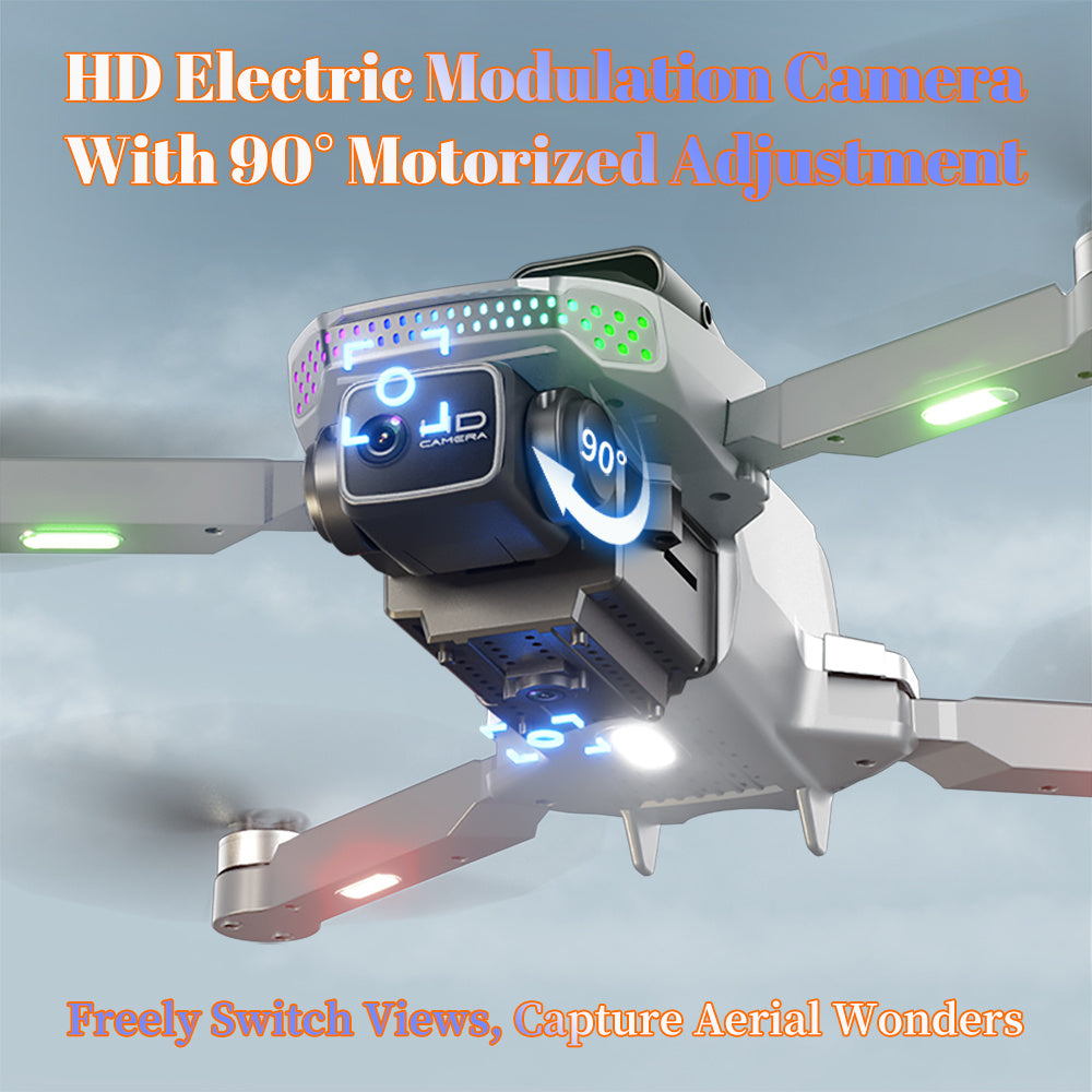 S50 PRO GPS Drone With 2 Batteries, 4.5-inch Large Screen Remote, R…