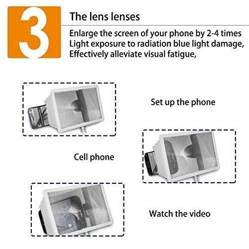 Universal Mobile Phone HD Screen Magnifier Enlarged Expander for Mo…