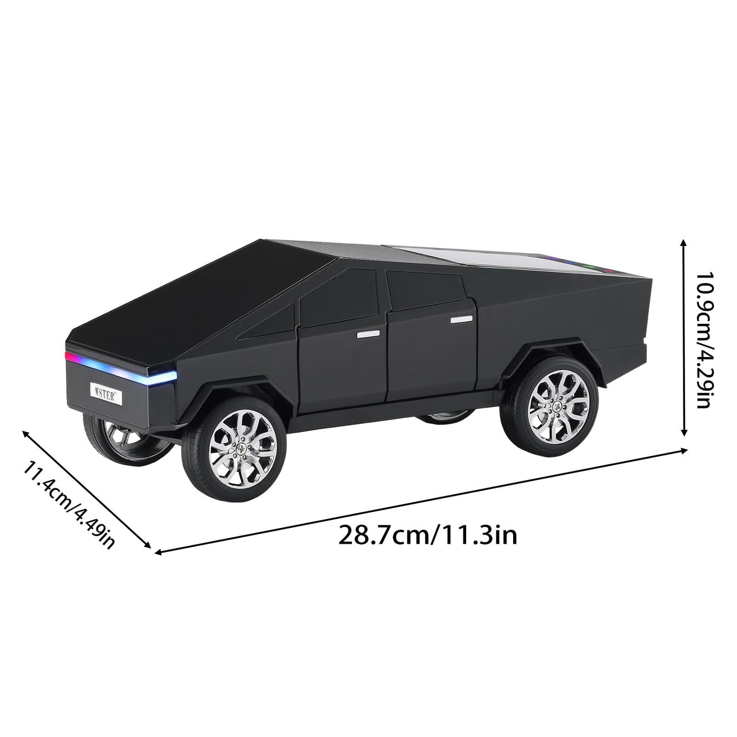 WS-580 Bluetooth Pickup Truck Portable Speaker With Display, High-d…