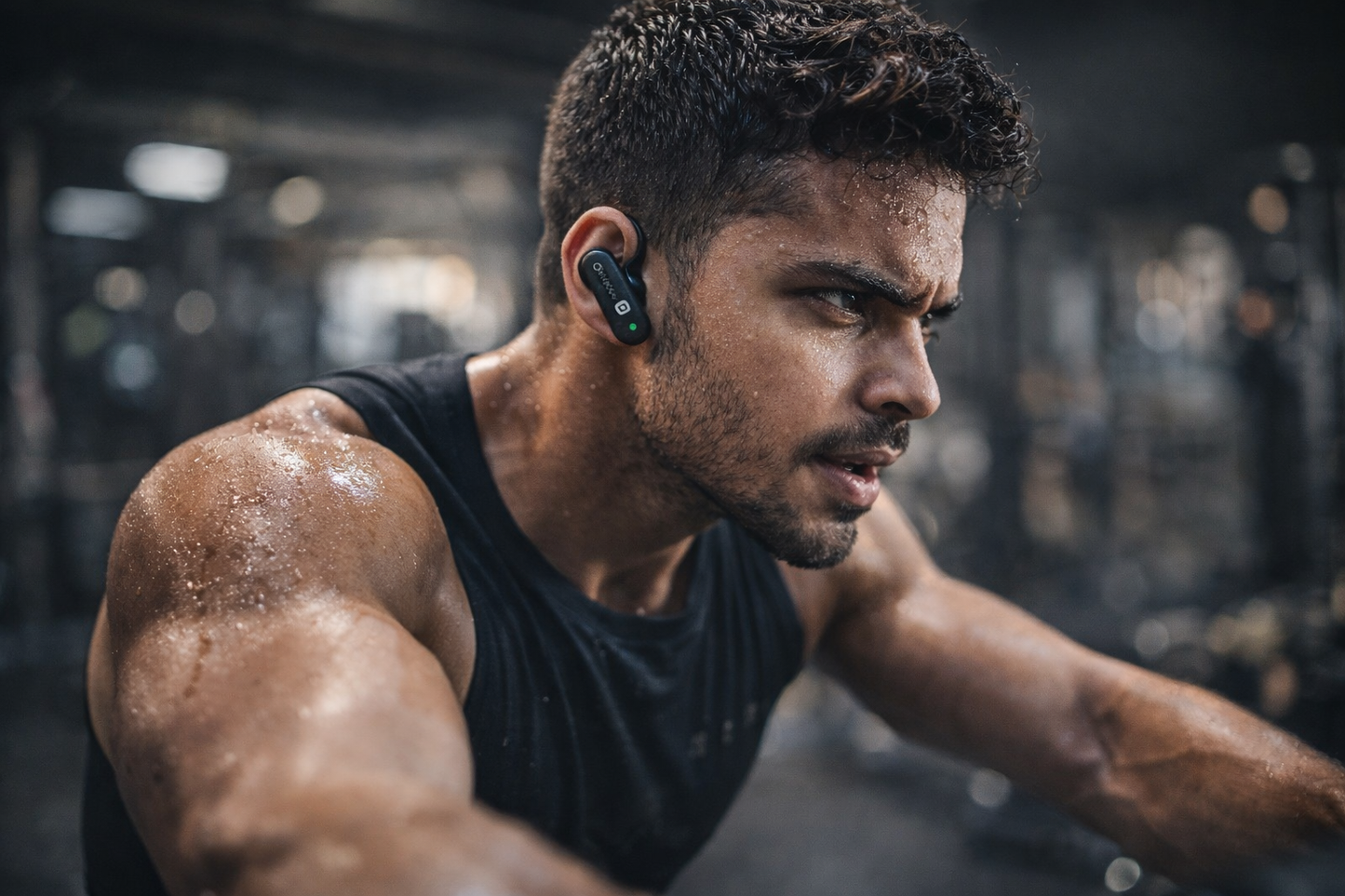 Portronics Harmonics Twins S16 Wireless TWS Earbuds – Bluetooth 5.3, 24H Playtime, LED Display, Clear Calls & Game Mode (Black)